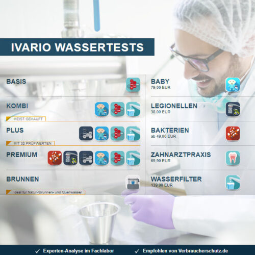 IVARIO Wassertest